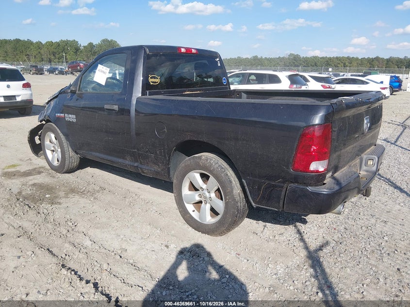 Vin: 3c6jr6at4eg209077, lot: 46869994, ram 1500 express 20143