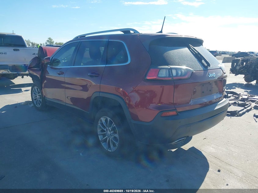Vin: 1c4pjllx2ld522101, lot: 46870002, jeep cherokee latitude plus fwd 20203