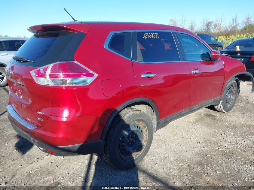 Vin: 5n1at2mv6ec871323, lot: 46870004, nissan rogue s 20144