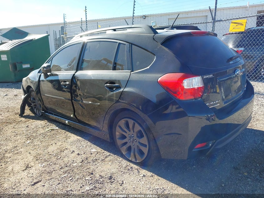 Vin: jf1gpav68fh326447, lot: 46870017, subaru impreza 2.0i sport limited 20153