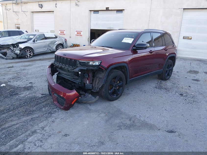 Vin: 1c4rjhag2pc518215, lot: 46870045, jeep grand cherokee altitude 4x4 20232