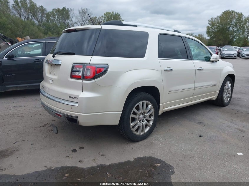 Vin: 1gkkvtkd4fj170641, lot: 46870049, gmc acadia denali 20154