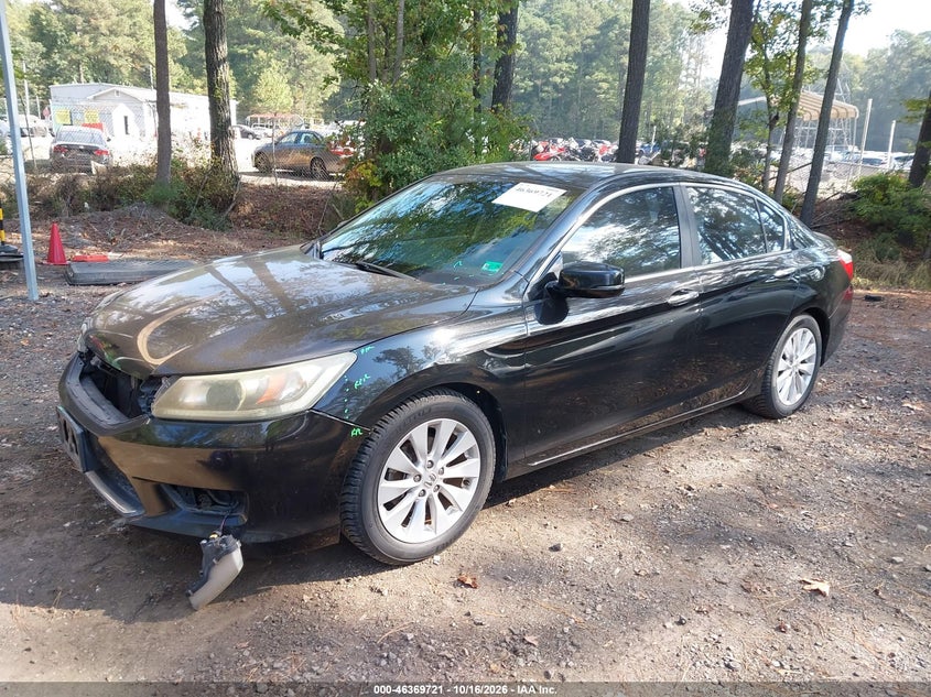 Vin: 1hgcr2f8xda213437, lot: 46870054, honda accord ex-l 20132