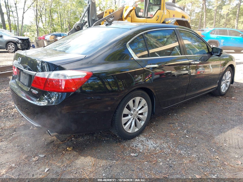 Vin: 1hgcr2f8xda213437, lot: 46870054, honda accord ex-l 20134