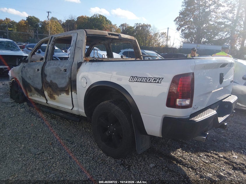 Vin: 1c6rr7lt4ls104227, lot: 46870055, ram 1500 classic warlock  4x4 5'7 box 20203