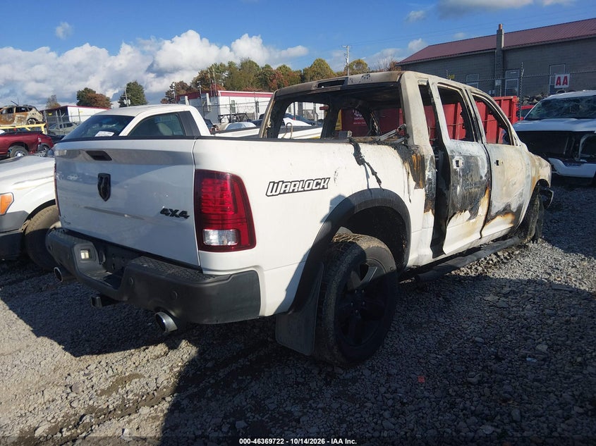 Vin: 1c6rr7lt4ls104227, lot: 46870055, ram 1500 classic warlock  4x4 5'7 box 20204