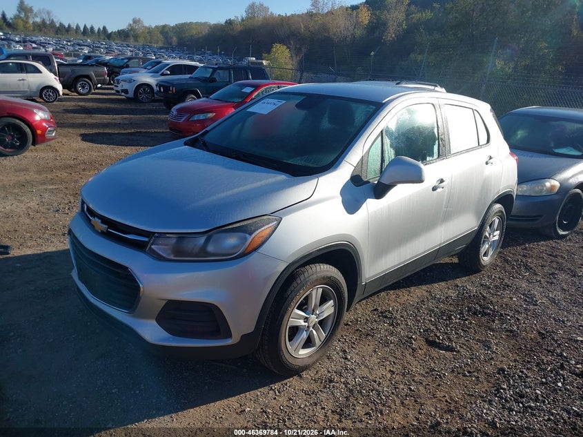 Vin: kl7cjnsb1jb551160, lot: 46870117, chevrolet trax ls 20182