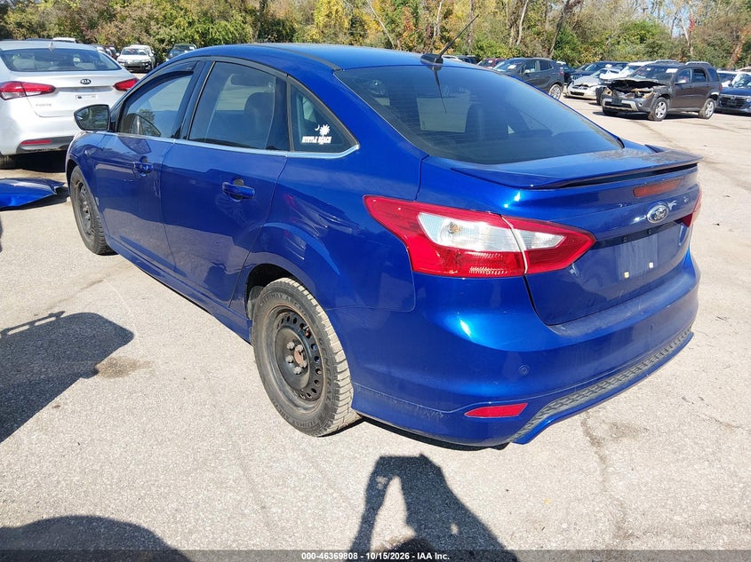 Vin: 1fadp3j20el194880, lot: 46870141, ford focus titanium 20143