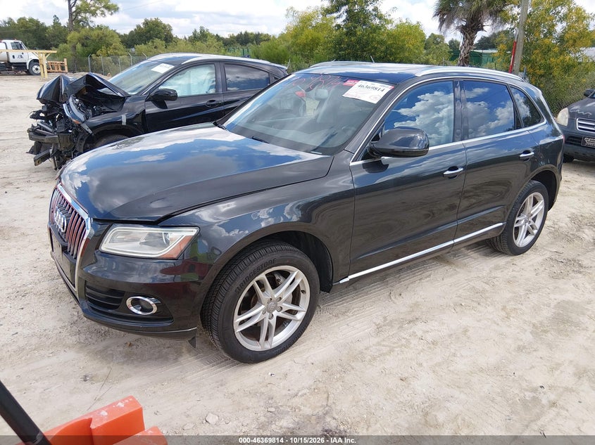 Vin: wa1l2afp3ha040686, lot: 46870147, audi q5 2.0t premium 20172