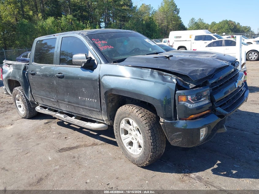 Vin: 3gcukrec2jg556617, lot: 46870177, chevrolet silverado 1500 2lt 20181