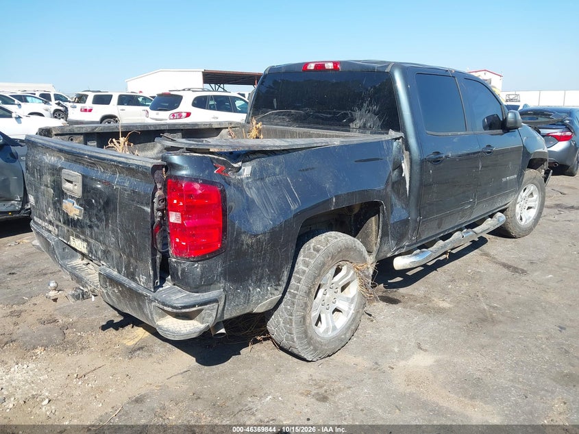 Vin: 3gcukrec2jg556617, lot: 46870177, chevrolet silverado 1500 2lt 20184