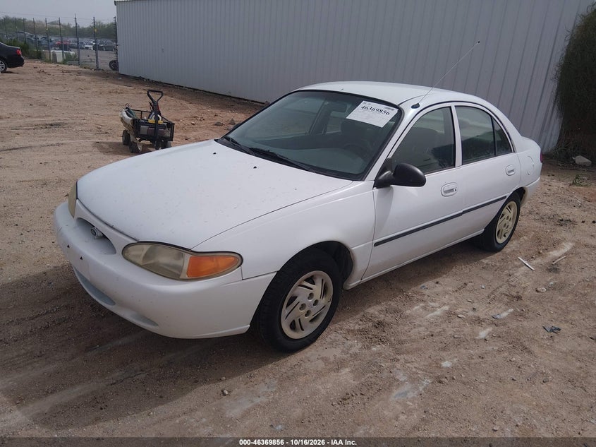 1999 Ford Escort Lx, Обычный износ, IAAI, VIN 1FAFP10P0XW257519 — фото 2