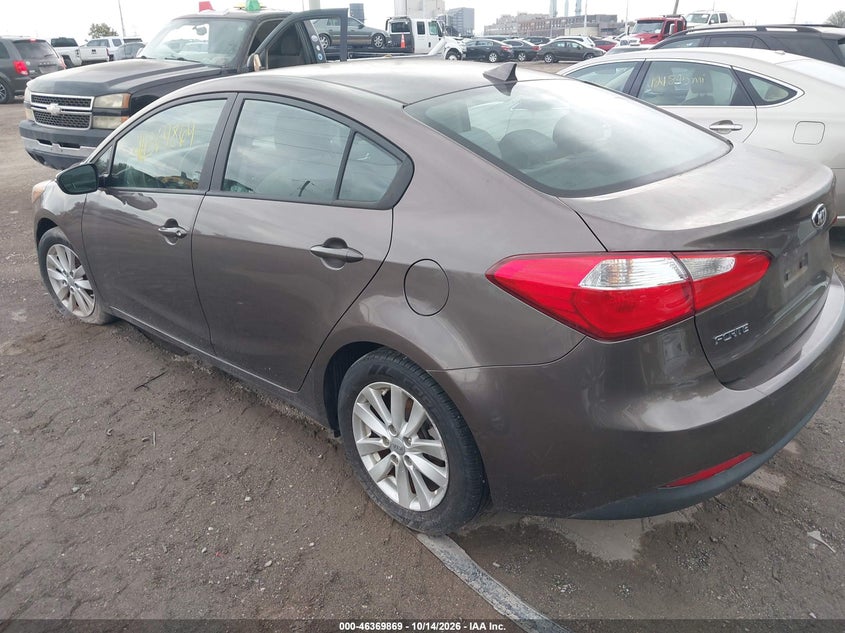 Vin: knafx4a62e5192397, lot: 46870201, kia forte lx 20143