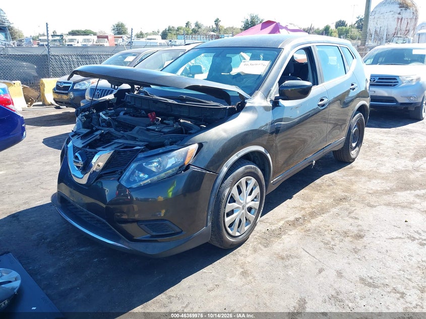 Vin: knmat2mtxgp705370, lot: 46870309, nissan rogue s 20162