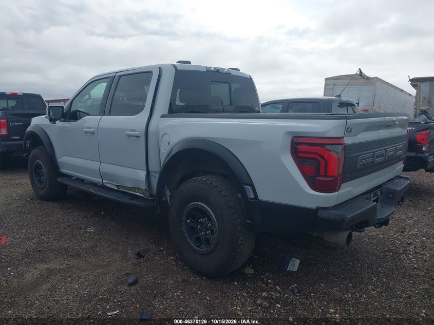 Vin: 1ftfw1rg8sfa04232, lot: 46870459, ford f-150 raptor 20253