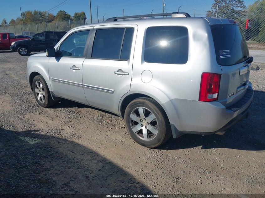 Vin: 5fnyf4h94cb055309, lot: 46870479, honda pilot touring 20123