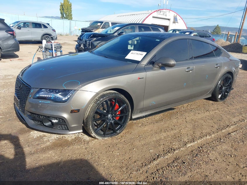 Vin: wau2gafc8en035727, lot: 46870533, audi a7 3.0t premium plus 20142
