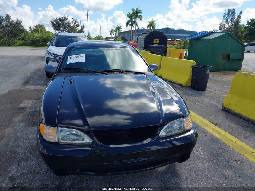 FORD MUSTANG 1995 VIN 1FALP42T7SF135697