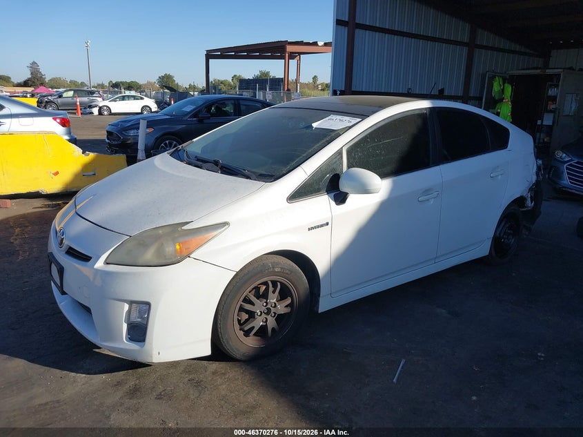 Vin: jtdkn3du3a0138416, lot: 46870609, toyota prius iv 20102
