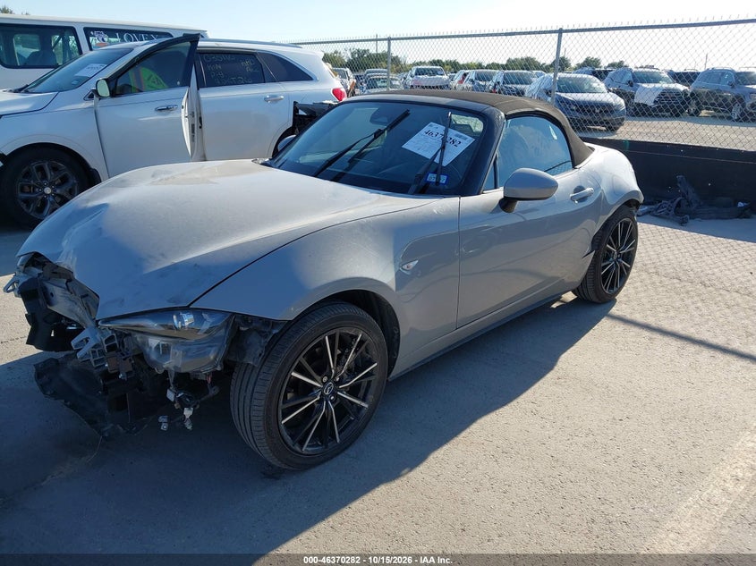 Vin: jm1ndad73r0600905, lot: 46870615, mazda mx-5 miata grand touring 20242