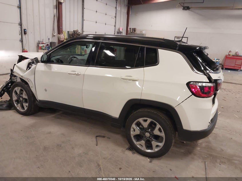 Vin: 3c4njdcb7lt204468, lot: 46870673, jeep compass limited 4x4 20203