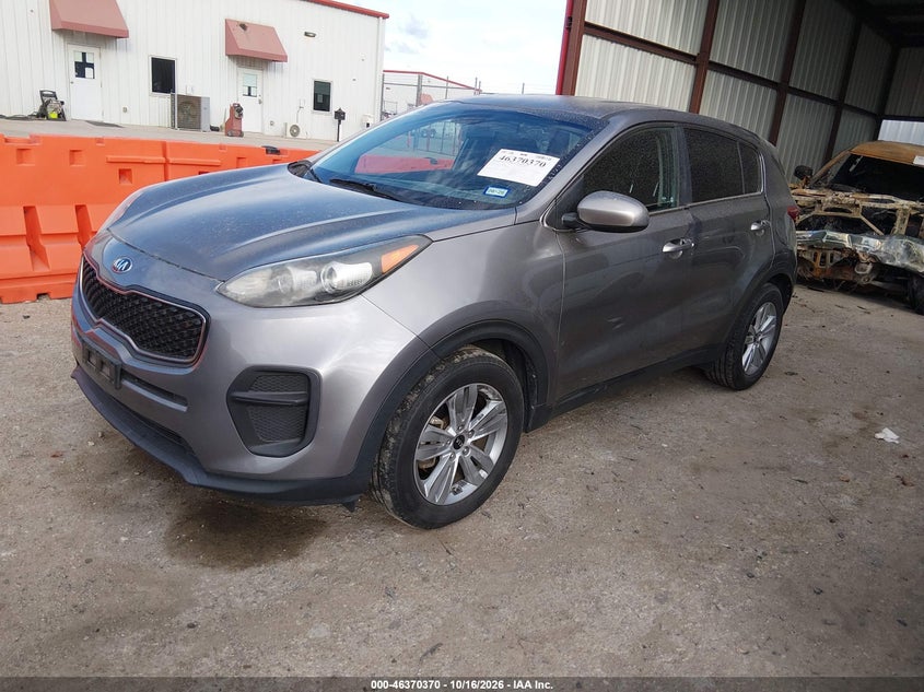 Vin: kndpm3ac0j7336009, lot: 46870704, kia sportage lx 20182