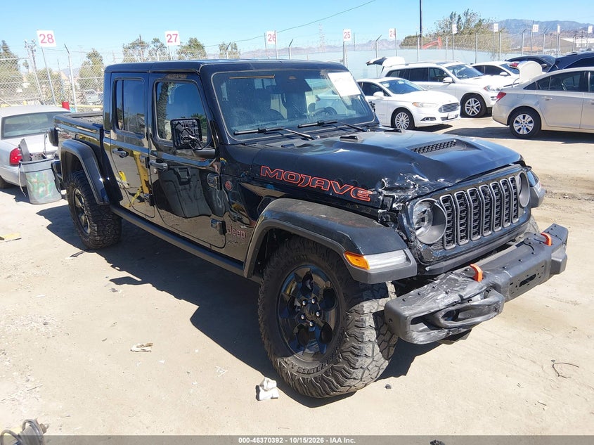 Vin: 1c6rjteg0tl188931, lot: 46870725, jeep gladiator mojave x 4x4 2026 img_1
