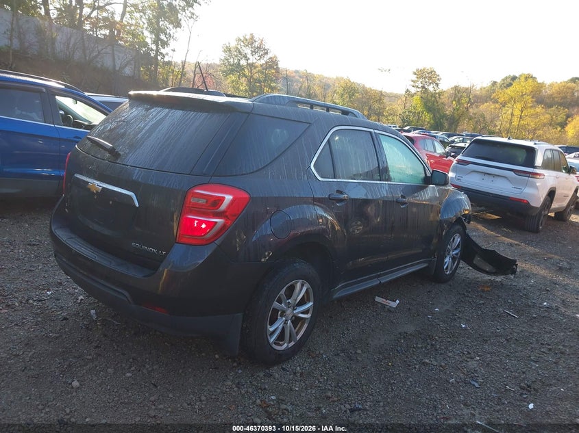 Vin: 1gnflfek8gz107034, lot: 46870726, chevrolet equinox lt 20164