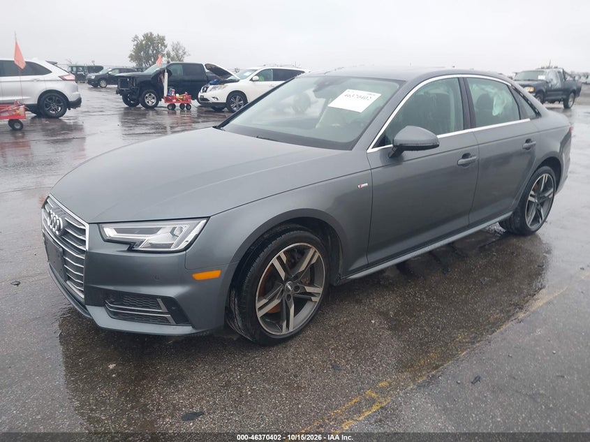 Vin: wauenaf42hn015649, lot: 46870735, audi a4 2.0t premium 20172
