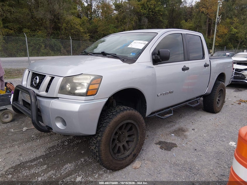 2008 Nissan Titan Le/Pro-4X/Se/Xe, Неизвестно, IAAI, VIN 1N6AA07C98N348005 — фото 2