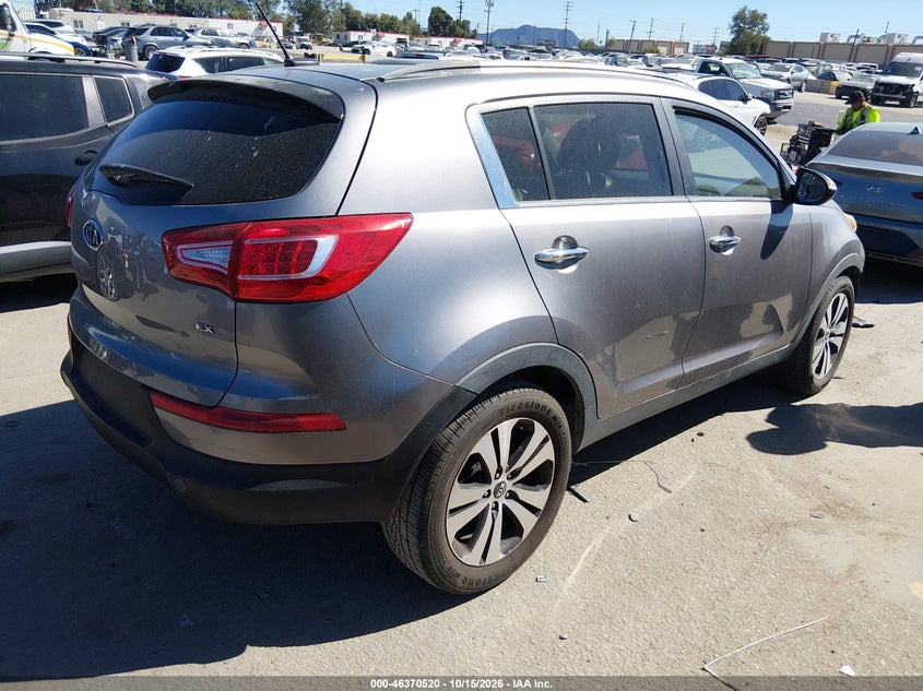Vin: kndpc3a20b7138543, lot: 46870853, kia sportage ex 20114
