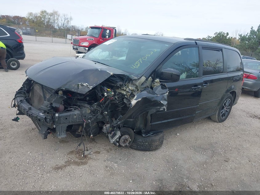 Vin: 2c4rdgegxgr312207, lot: 46870855, dodge grand caravan r/t 20162