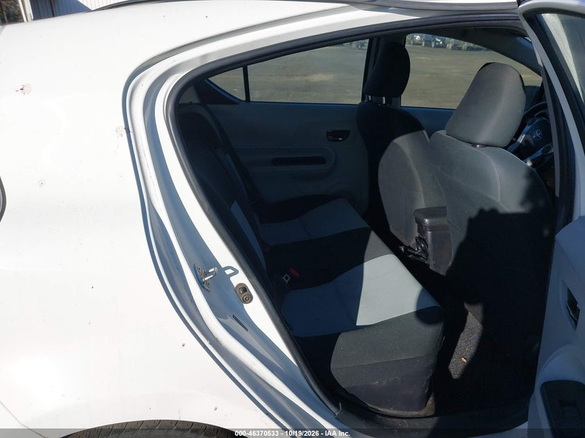 TOYOTA PRIUS C 2012 VIN JTDKDTB37C1502542
