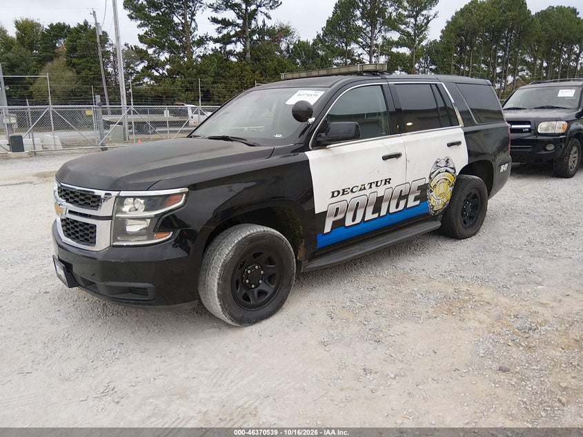 Vin: 1gnlcdec7hr267973, lot: 46870872, chevrolet tahoe commercial fleet 20172