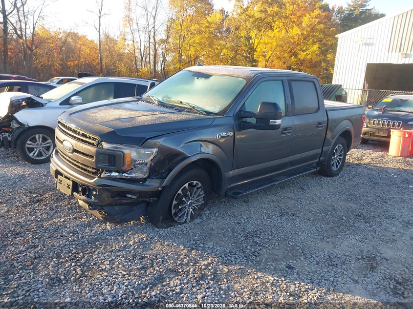 Vin: 1ftew1epxjfa36583, lot: 46870877, ford f-150 xlt 20182