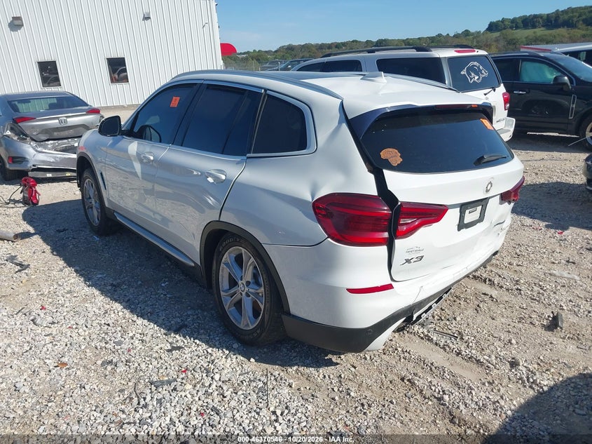 Vin: 5uxty5c07l9b04162, lot: 46870879, bmw x3 xdrive30i 20203