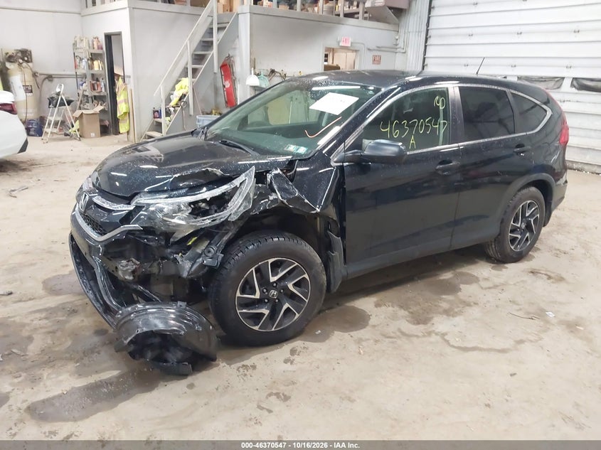 Vin: 5j6rm4h40gl043167, lot: 46870880, honda cr-v se 20162