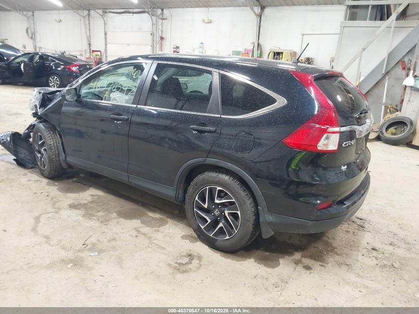 Vin: 5j6rm4h40gl043167, lot: 46870880, honda cr-v se 20163
