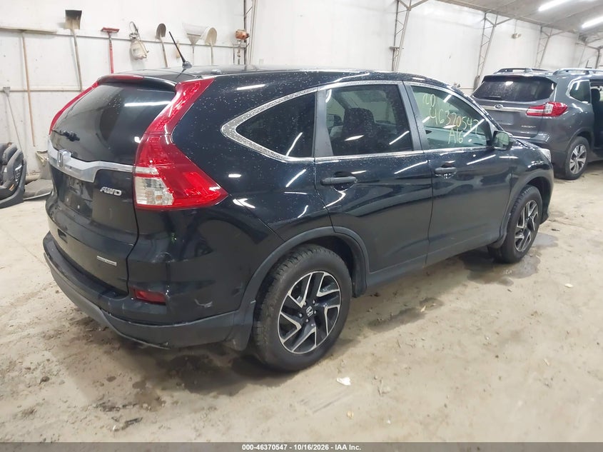 Vin: 5j6rm4h40gl043167, lot: 46870880, honda cr-v se 20164
