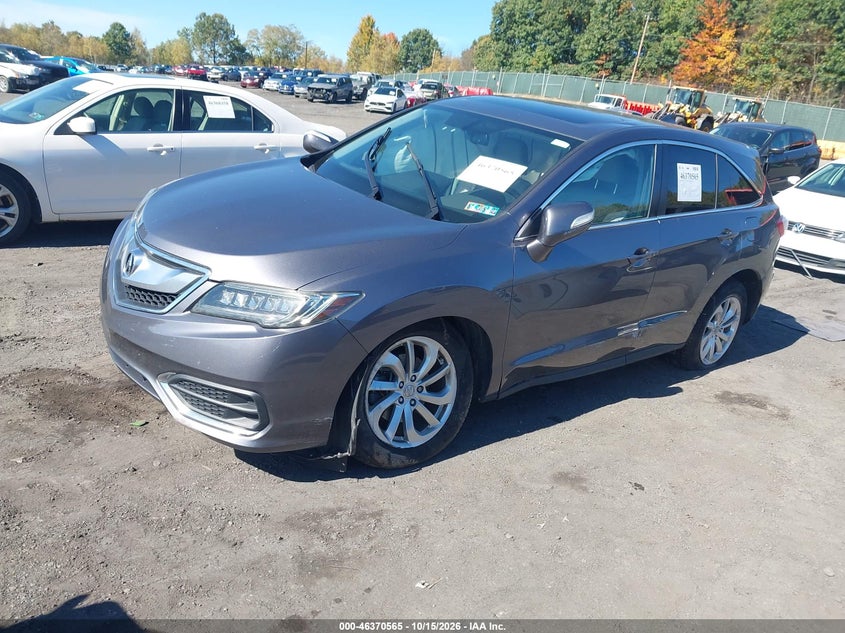 2017 Acura Rdx Technology Acurawatch Plus Packages/W/Technology Package, Left & Right Side, IAAI, VIN 5J8TB4H59HL037557 — photo 2