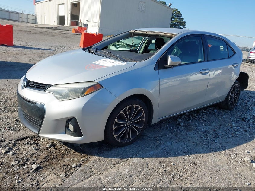 Vin: 2t1burhexfc429646, lot: 46870898, toyota corolla s plus 20152