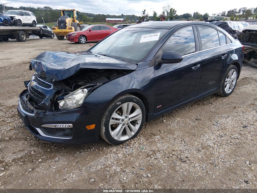 2015 Chevrolet Cruze Ltz, Front End, IAAI, VIN 1G1PG5SBXF7146372 — photo 2
