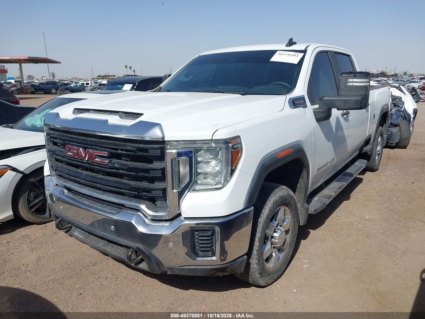 Vin: 1gt19le73lf115453, lot: 46870914, gmc sierra 2500hd 4wd  standard bed 20202
