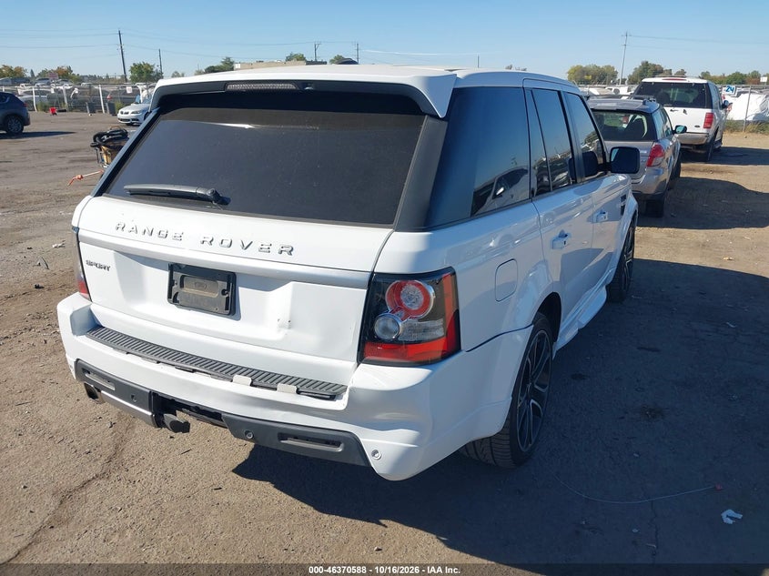 Vin: salsf2d46da761611, lot: 46870921, land rover range rover sport hse 20134