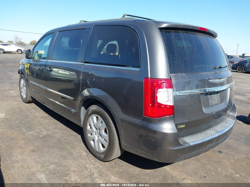 Vin: 2c4rc1bg2gr299165, lot: 46870962, chrysler town & country touring 20163