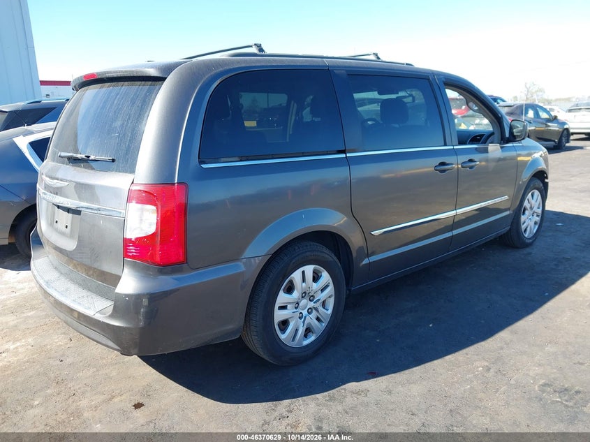 Vin: 2c4rc1bg2gr299165, lot: 46870962, chrysler town & country touring 20164