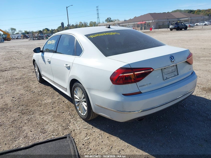 Vin: 1vwbt7a32hc003541, lot: 46871005, volkswagen passat 1.8t se 20173