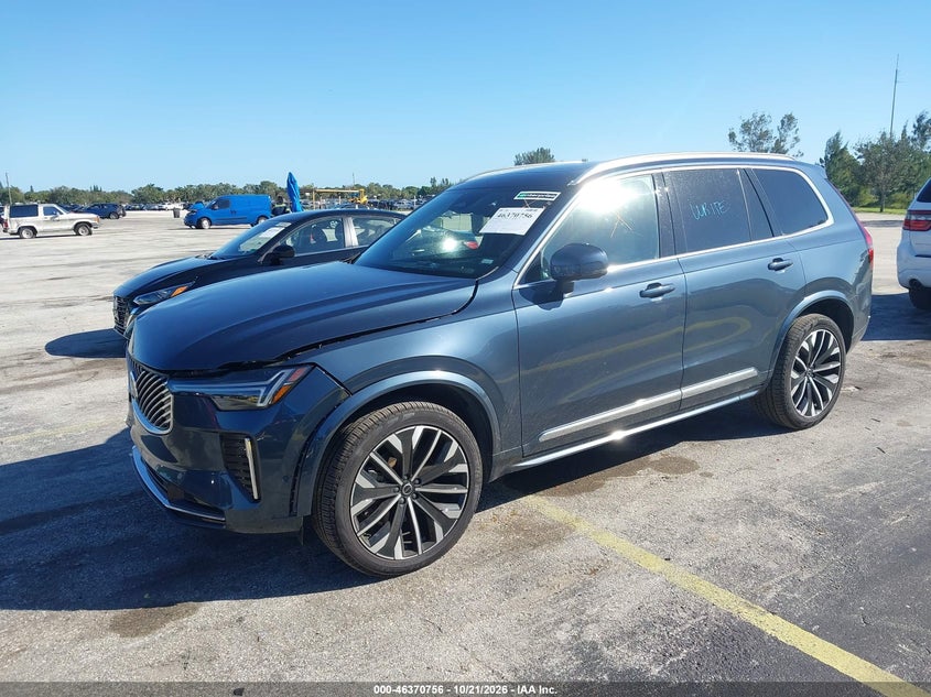 Vin: yv4062pe6t1535115, lot: 46871089, volvo xc90 plus, b6 awd gas (mild hybrid), gasoline, bright, 7 seats 20262