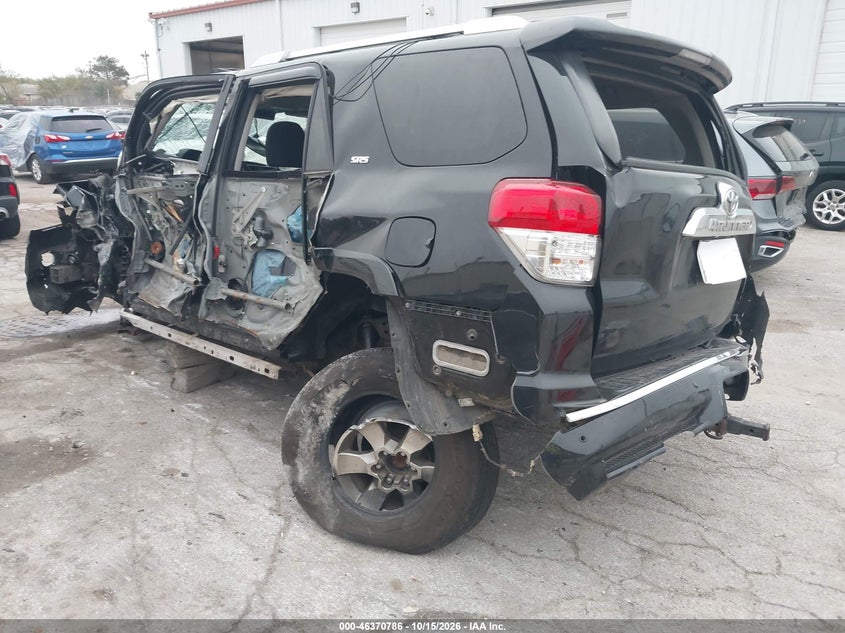 Vin: jtebu5jr6d5135320, lot: 46871119, toyota 4runner sr5 20133