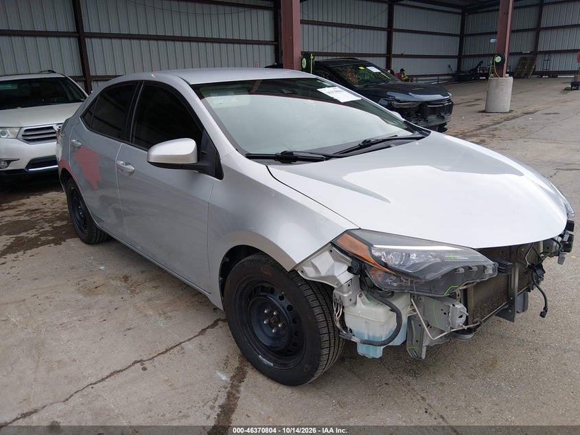 Vin: 2t1burhe4jt036105, lot: 46871137, toyota corolla l/le/se/xle/xse 20181